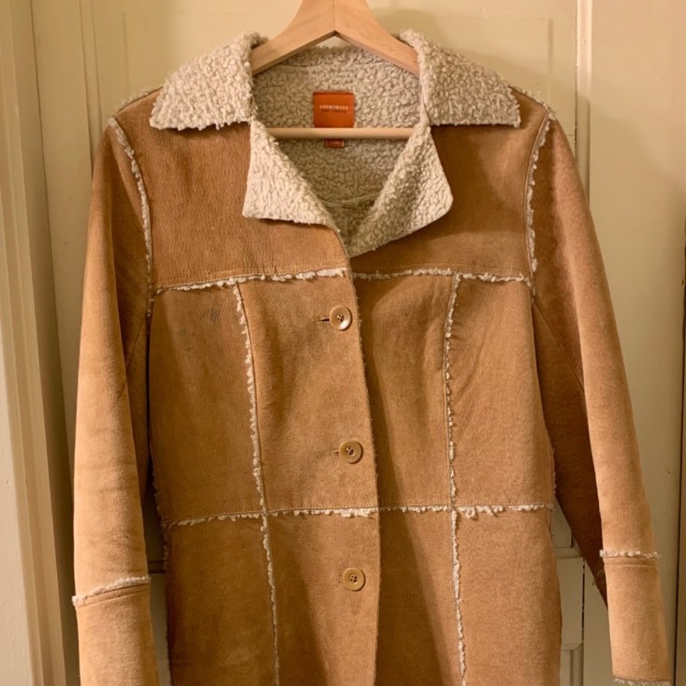 100% Leather Duster Jacket (Small)